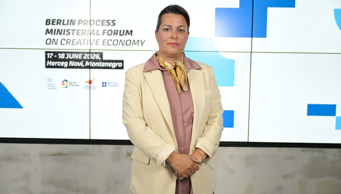 Ministarka kulture i medija Tamara Vujović