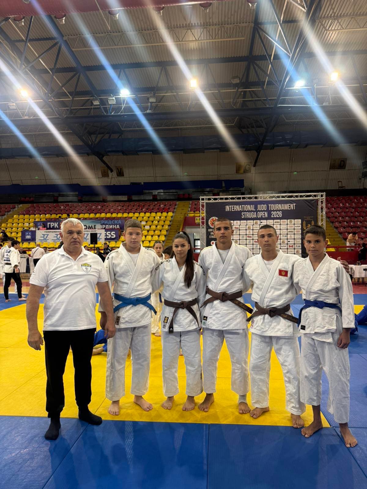 Džudisti Džudo kluba Igalo sa medaljama