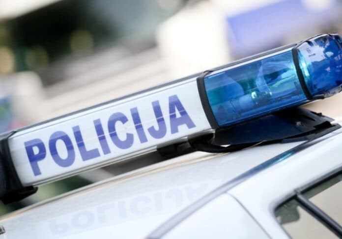 Policijsko vozilo, ilustracija